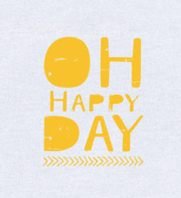 Oh Happy Day Unisex Tee Zoom in